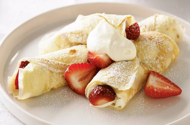 các loại bánh ngon bánh crepe