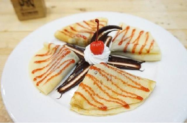các loại bánh ngọt ngon crepe